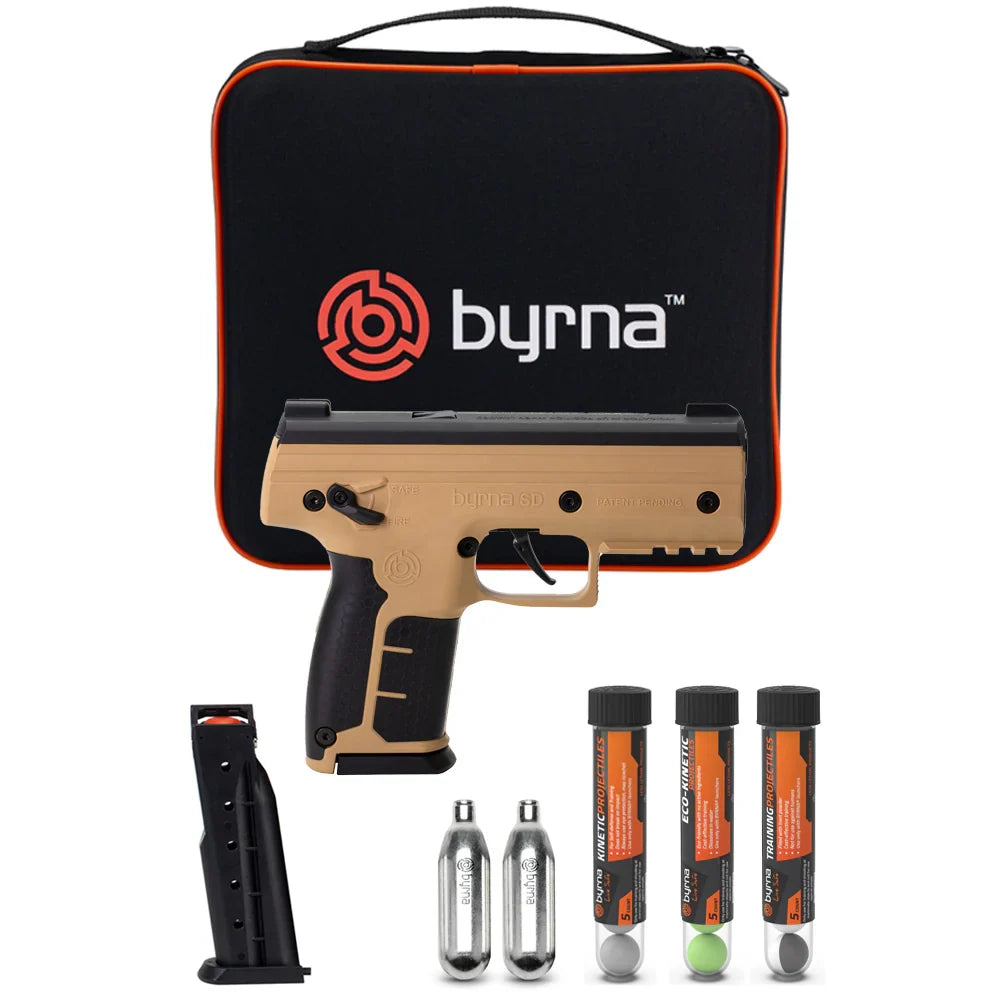 Byrna SD - Less Lethal Pistol w/ No Recoil - Complete Kit