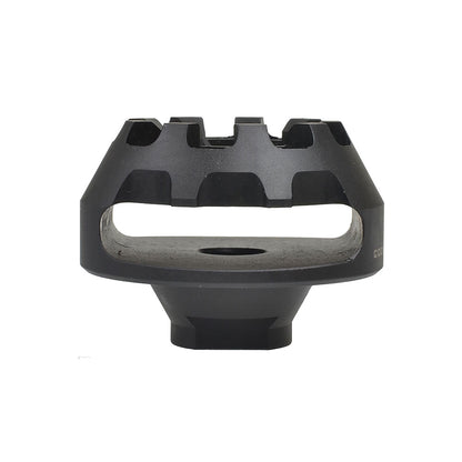 Cookie Cutter Muzzle Brake - Single Chamber Design to Eliminate Recoil Force - For AR/ AK pistols