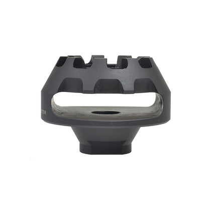 Cookie Cutter Muzzle Brake - Single Chamber Design to Eliminate Recoil Force - For AR/ AK pistols
