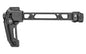 Strike Industries FSA Single Side Folding Stock -  Fits 1913 Interfaces -  Matte Finish -  Black