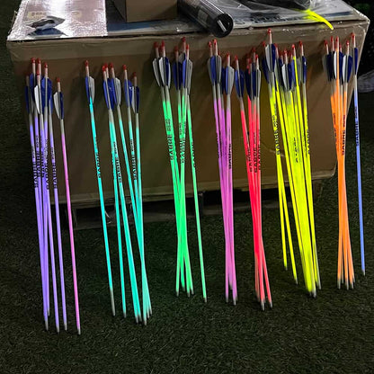 Carbon Express Sabre Youth Lighted Archery Arrows (3-Pack)