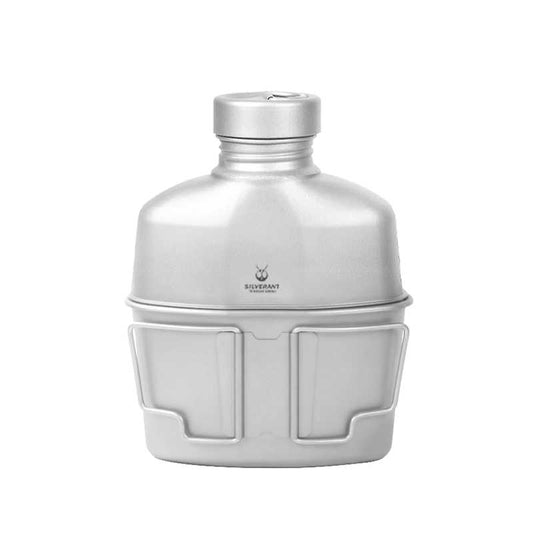 SilverAnt | Canteen Military Mess Kit | Titanium