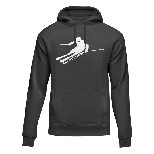 Ski You Later Adult Fleece Hoodie