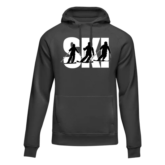 Ski Adult Fleece Hoodie