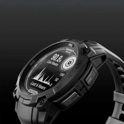 Garmin Instinct 3 Tactical - Tough Smartwatch w/ Solar Charging & 10 ATM Waterproof