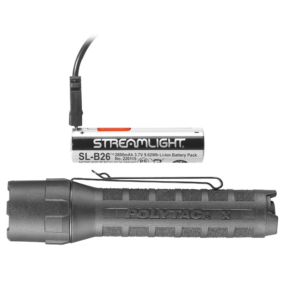 Streamlight Polytac X - 600 Lumens Tactical Flashlight