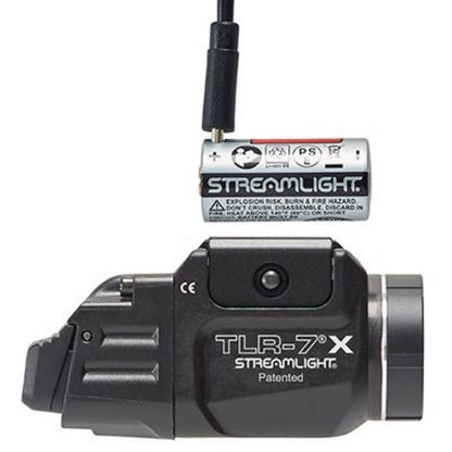 Streamlight TLR-7X - Compact 500 Lumens pistol light w/ Rechargeable Battery 