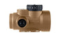 Trijicon MRO SD -  Red Dot -  25mm Objective -  2 MOA Dot -  Anodized Finish -  Coyote Brown -  No Mount Included
