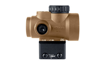 Trijicon MRO SD -  Red Dot -  25mm Objective -  2 MOA Dot -  Anodized Finish -  Coyote Brown -  Full Co-Witness Mount