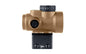 Trijicon MRO SD -  Red Dot -  25mm Objective -  2 MOA Dot -  Anodized Finish -  Coyote Brown -  Lower 1/3 Co-Witness Mount