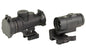 Trijicon MRO SD Patrol Combo -  Red Dot with 3X Magnifier -  25mm Objective -  2 MOA Dot/68 MOA Segmented Circle -  Matte Finish -  Full Co-Witness Mount
