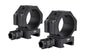 Trijicon Scope Rings -  30mm Low -  Q-LOC -  Fits Picatinny -  Anodized Finish -  Black