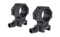 Trijicon Scope Rings -  30mm Extra High -  Q-LOC -  Fits Picatinny -  Anodized Finish -  Black