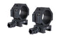 Trijicon Scope Rings -  34mm Medium -  Q-LOC -  Fits Picatinny -  Anodized Finish -  Black
