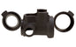 Trijicon Optic Cover -  Fits Trijicon MRO -  Clear Lens -  Black Finish