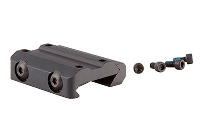 Trijicon MRO-Miniature Rifle Optic -  Mount -  Low -  Fits Trijicon MRO -  Black Finish