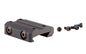 Trijicon MRO-Miniature Rifle Optic -  Mount -  Low -  Fits Trijicon MRO -  Black Finish