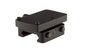 Trijicon Q-LOC -  Quick Release -  Low Mount -  Fits Trijicon RSR/SRO -  Picatinny -  Anodized Finish -  Black