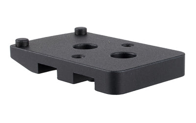 Trijicon Accessory Ring Plate -  Low Mount -  Q-Loc -  Fits Trijicon RMR -  Anodized Finish -  Black
