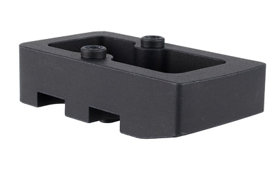 Trijicon Accessory Ring Plate -  Medium Mount -  Q-Loc -  Fits Trijicon RMR -  Anodized Finish -  Black