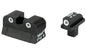 Trijicon Tritium Night Sight -  Fits Colt 1911 -  Green/Green -  3 Dot -  .125 Tenon