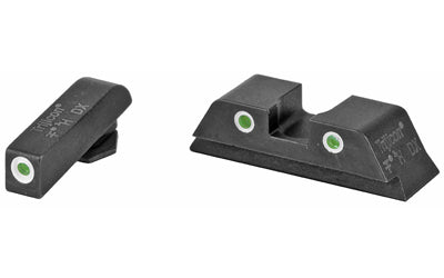 Trijicon Tritium Night Sight -  Fits Glock 17/19/26/27/33/34  Green/Green -  3 Dot