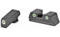 Trijicon Tritium Night Sight -  Fits Glock 42 and 43 -  Green Finish