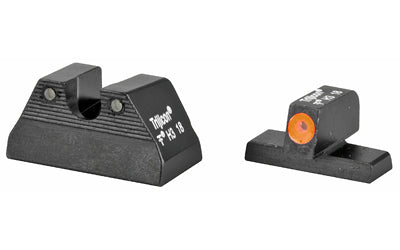 Trijicon HD Tritium Sight -  Fits Colt 1911 -  Orange Outline -  Novak Low Mount Dovetail Cut
