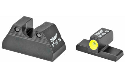 Trijicon HD Tritium Sight -  Fits Colt 1911 -  Orange Outline -  Novak Low Mount Dovetail Cut