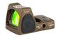 Trijicon RMR -  Type 2 -  Adjustable -  3.25 MOA -  Hard Anodized Coyote Brown Finish