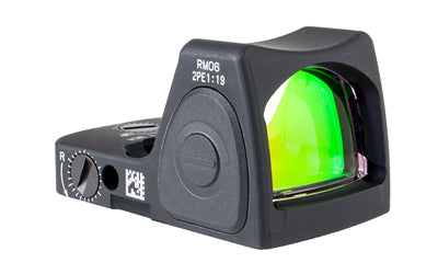 Trijicon Trijicon Dual Defense Kit -  RMR -  Reflex Sight -  Red Dot -  3.25 MOA -  Adjustable LED -  Black -  Includes M17/18 Mount with Integrated Suppressor/Optic Height Sights -  Tritium with Black Outline