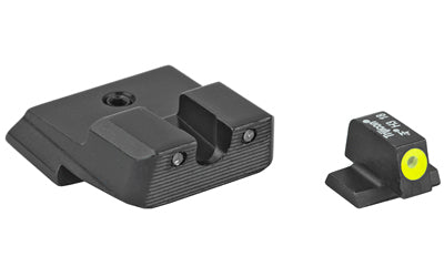 Trijicon HD Tritium Night Sights -  Fits M&P/M&P 2.0/SD9/SD40 VE -  Excludes Shield and C.O.R.E. Models -  Orange Outline