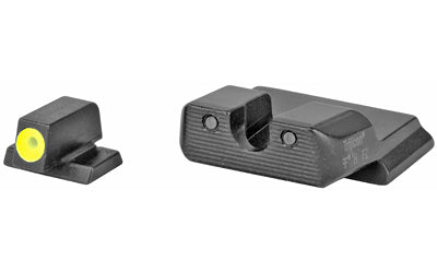 Trijicon HD Tritium Night Sight -  Fits S&W M&P Shield -  Yellow Outline
