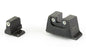 Trijicon Bright & Tough -  Suppressor Height Night Sight -  Fits S&W M&P C.O.R.E/ M2.0 OR/ M2.0 Metal Series -  Black -  Tritium Front/Rear -  Green 3 Dot