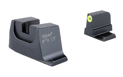 Trijicon Suppressor/Optic Height -  Night Sights -  Orange Front with Metal Rear & Green Lamps -  Fits Smith & Wesson M&P C.O.R.E./M&P M2.0
