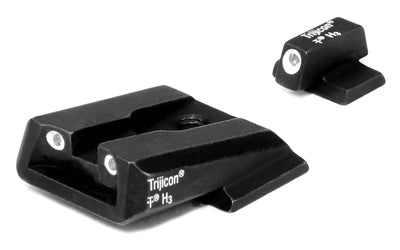 Trijicon Tritium Night Sight -  Fits M&P -  Green/Green -  Matte Finish -  3 Dot