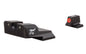 Trijicon Tritium HD XR Night Sight -  M&P -  Orange Front -  3 Dot