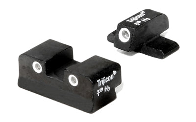 Trijicon Tritium Night Sight -  Fits M&P -  Green/Green -  Matte Finish -  3 Dot