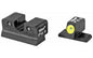 Trijicon HD Tritium Sight -  Fits Colt 1911 -  Orange Outline -  Novak Low Mount Dovetail Cut