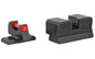 Trijicon Fiber Sight -  Fits GLOCK 17/19/26/27/33/34 -  Comes With Red and Green Fiber