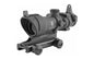Trijicon ACOG Rifle Scope -  4X32 -  Amber Center Illumination for M4A1 -  Flat Top Adapter -  Backup Iron Sights and Dust Cover