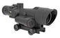 Trijicon ACOG LED Rifle Scope -  3.5X35 -  Red Chevron M193 Reticle -  With TA51 Mount -  Matte Finish