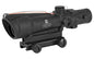 Trijicon ACOG Rifle Scope -  3.5X35 -  Red Chevron Reticle .308 -  Includes Flattop Mount -  Matte Finish