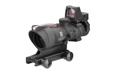 Trijicon ACOG -  4X32mm -  Dual Illuminated Green Chevron .223 Reticle -  TA51 Mount -  3.25 MOA RMR Type 2 -  Matte Black Finish