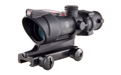 Trijicon ACOG Rifle Scope -  4X 32 -  Red Crosshair .223 Reticle -  Dual Illuminated -  w/TA51 Mount -  Matte