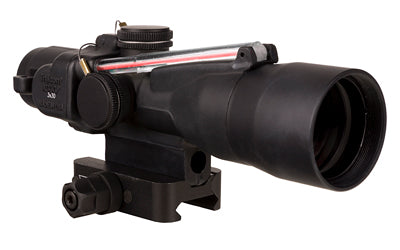 Trijicon ACOG -  3X30mm -  Dual Illuminated Green Chevron .233/62 Grain -  Includes Q-LOC Mount -  Matte Finish -  Black