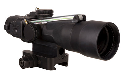 Trijicon ACOG -  3X30mm -  Dual Illuminated Green Chevron .233/62 Grain -  Includes Q-LOC Mount -  Matte Finish -  Black