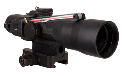 Trijicon ACOG -  3X30mm -  Dual Illuminated Green Chevron .233/62 Grain -  Includes Q-LOC Mount -  Matte Finish -  Black