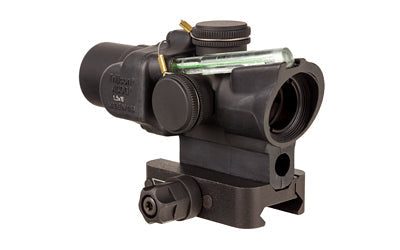 Trijicon ACOG -  1.5X16mm -  Dual Illuminated Green Ring & 2 MOA Dot -  Includes Q-LOC Mount -  Matte Finish -  Black