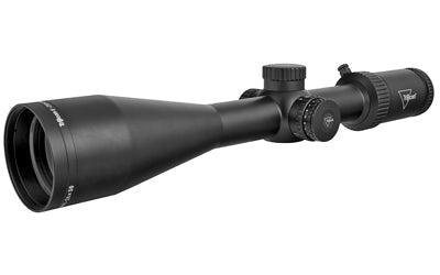 Trijicon Tenmile 6-24x50mm Second Focal Plane Riflescope with Red LED Dot -  MRAD Ranging -  30mm Tube -  Matte Black -  Low Capped Adjusters
